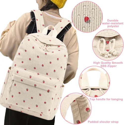 Vista 24 de Bluboon Juego de mochila para adolescentes, mochila escolar para niñas, lonchera y lápices, bolsas para estudiantes, 3 en 1, rosa-3 juegos, Escuela