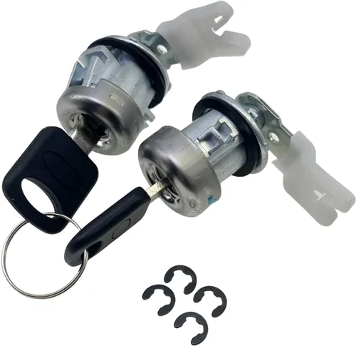 Vista 8 de Cilindro de cerradura de puerta y juego de llaves 7C3Z1521990A Compatible con F-150 1996-1909 F-250 1997-1909 F-350 Explorer Expedition Navigator