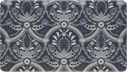 Vista 8 de Laura Ashley Juego de tapetes de cocina antifatiga Diseño floral Almeida Resistente a las manchas, el agua y la decoloración Alivio de cocina