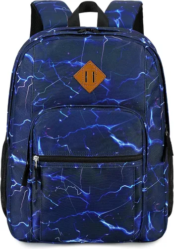 Vista 2 de Abshoo Mochila Clásica Básica de Viaje para Escuela Resistente al Agua. Mochila Escolar For School, For School