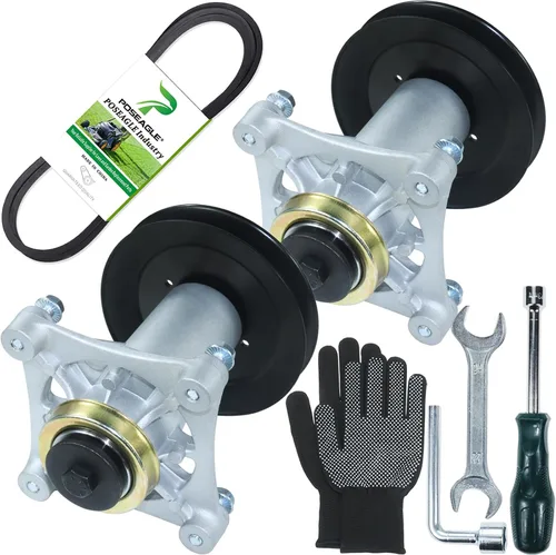 Vista 38 de Kit de montaje de husillo 587819701 previamente engrasado que reemplaza a Craftsman 187292 187281 192870 192872 Husqvarna 587125401 532187281