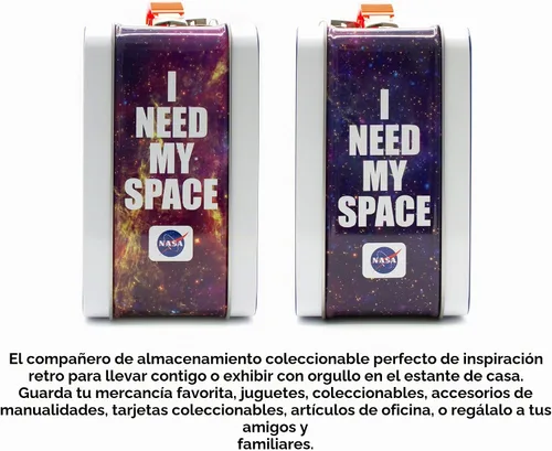 Vista 5 de Caja divertida con logotipo de la NASA