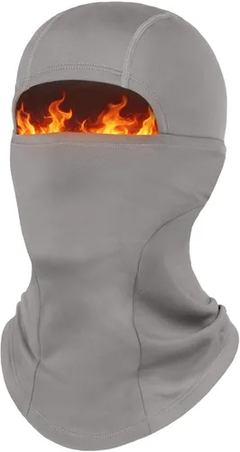 Vista 12 de Fuinloth Pasamontañas de Esquí Balaclava Pro, Pasamontañas a Prueba de Viento Térmico para Climas Fríos, Motocicleta para Hombres/Mujeres