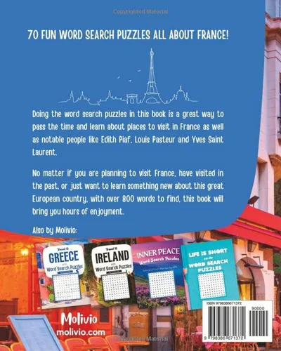 Vista 2 de Travel to France with Word Search Puzzles