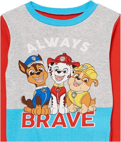 Vista 8 de Nickelodeon Boys' Paw Patrol 6-Piece Snug-fit Cotton Pajamas Set
