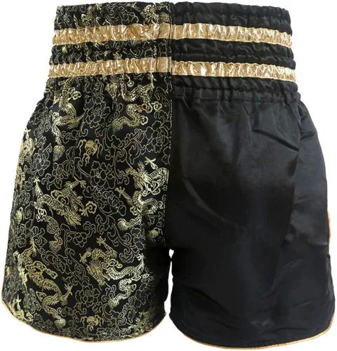 Vista 5 de NAMAZU Pantalones cortos Muay Thai para hombres y mujeres pantalones cortos de boxeo MMA de alta calidad