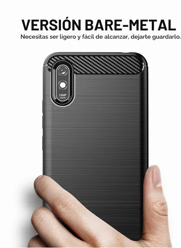 Vista 4 de Asuwish Funda de teléfono para Xiaomi Redmi 9A Redme 9i con protector de pantalla de vidrio templado y accesorios de celda suave y delgada de Negro