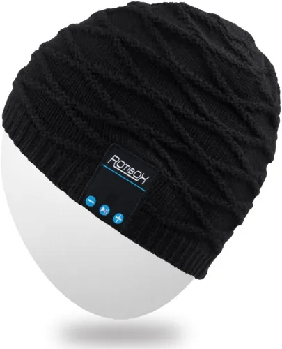 Vista 38 de Rotibox - Gorro inalámbrico con Bluetooth para deportes al aire libre, regalo de Navidad.