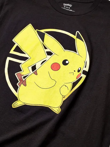 Vista 2 de Pokemon Camiseta de entrenamiento Pokémon Pikachu Poké Ball Icon Oro