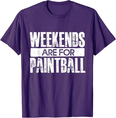 Vista 14 de Weekends Are For Paintball - Camiseta de paintballer, Negro