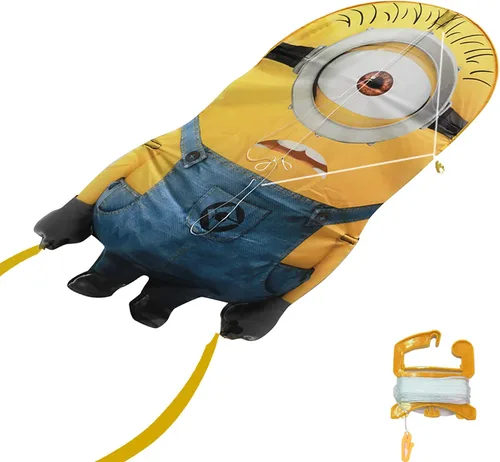 Vista 2 de WindNSun Skypals - Cometas con licencia de Despicable Me Minion, 28 pulgadas de alto