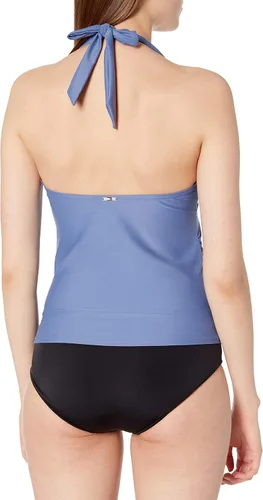 Vista 2 de Tommy Hilfiger Women's Standard Tankini Swimsuit Top