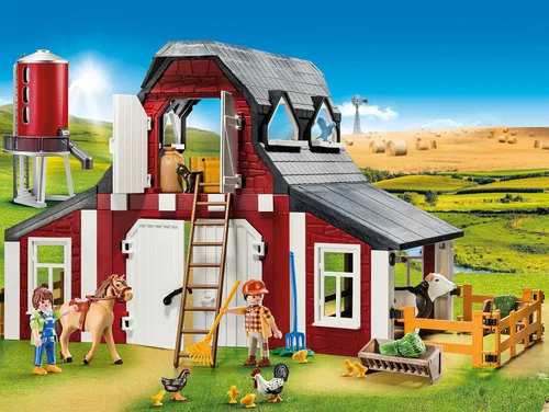 Vista 3 de Playmobil Granero con Silo