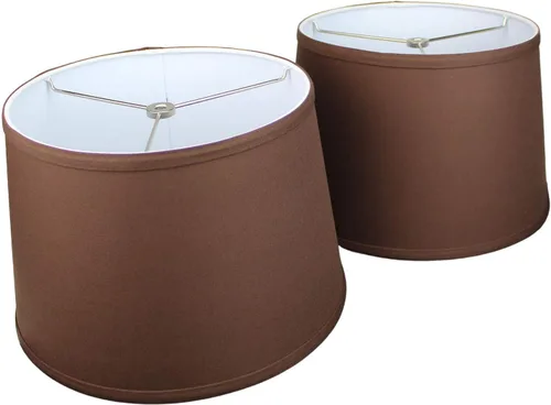 Vista 26 de FenchelShades.com - Juego de 2 pantallas de lámpara de 10 pulgadas de diámetro superior x 12 pulgadas de diámetro inferior x 8 pulgadas de altura