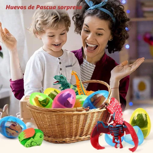 Vista 3 de OCATO Huevos de Pascua rellenos de huevos de Pascua Jumbo Rellenos