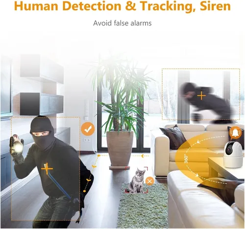 Vista 6 de 2/4/6PCS 2C 3MP Home WiFi Enchufe UE