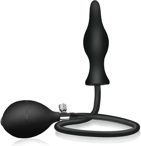 Vista 7 de Tapón anal inflable de silicona expandible.