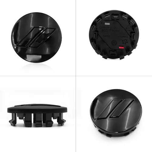 Vista 2 de 4 tapas centrales de rueda de 2.5 pulgadas compatibles con Charger Challenger Durango 2017-2022 Se ajustan a ruedas de 20 pulgadas Tapacubos