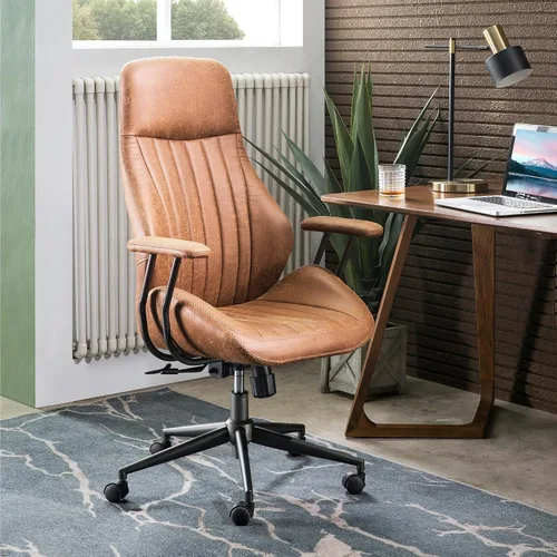 Vista 13 de ovios Silla ergonómica de oficina con respaldo alto, silla de computadora