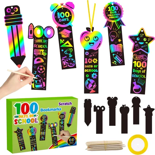 Vista 7 de BeYumi Robot DIY Máscara Artesanía – Juego de 30 Robots Máscara Rasca Juego de Regalo para Niños Niños Magia Rascar Papel Artesanía Kit de Artesanía