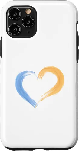 Vista 29 de Ukraine Heart Case for iPhone 16