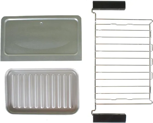 Vista 5 de SPT SO-0972WB: Horno tostador de encimera de 2 rebanadas Easy Grasp, blanco, capacidad de 9 litros