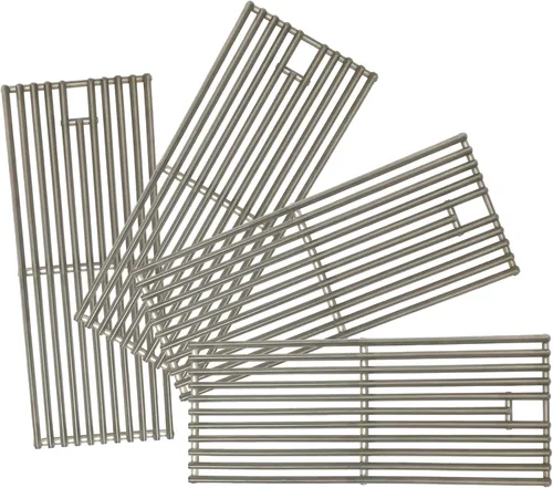 Vista 5 de Piezas de repuesto para parrilla de barbacoa de barra triangular de 3/8 pulgadas para modelos Blaze Grill de 3, 4, 5 quemadores, 18 x 7-3/8