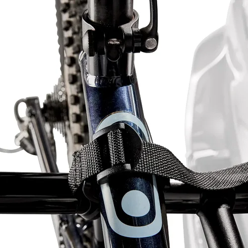 Vista 7 de Allen Sports Deluxe - Soporte de enganche para 2 bicicletas, modelo ZN520, color negro