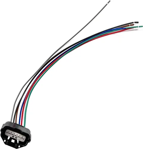Vista 5 de FainWan Conector de sensor MAF de flujo de aire masivo compatible con FX35, FX45, G35, M45, M35, EX35, G37, FX50, G25, M37, M56, EX37, FX37, JX35