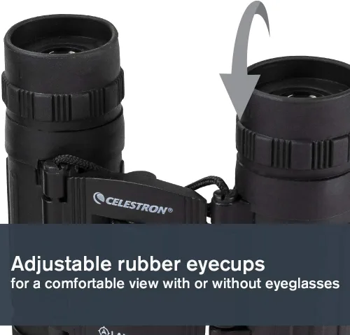 Vista 3 de Celestron LandScout - Binocular de techo (10 x 25 pulgadas)