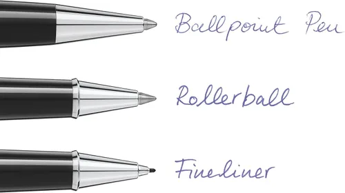 Vista 4 de Montblanc Recambio del sistema sin tapa Rollerball - Recambios de bolígrafo con punta media