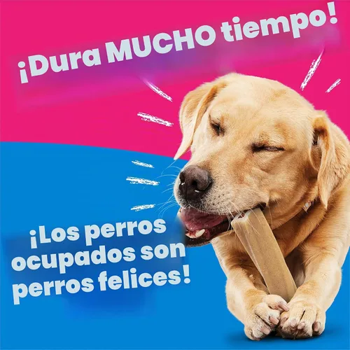 Vista 4 de Purina Busy Bone - Golosinas masticables para perros adultos, originales, bolsa de 10