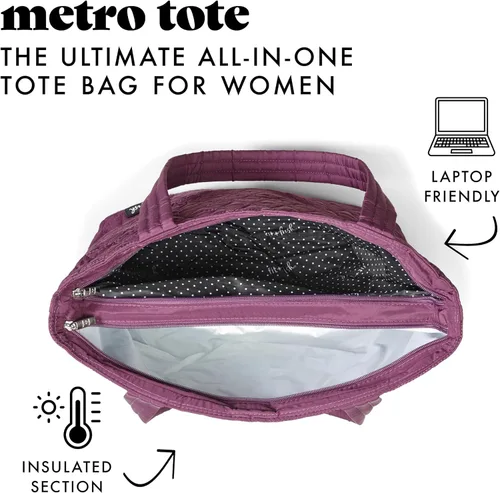 Vista 3 de Fit & Fresh Bolsa aislante 2 en 1 para almuerzo y viaje