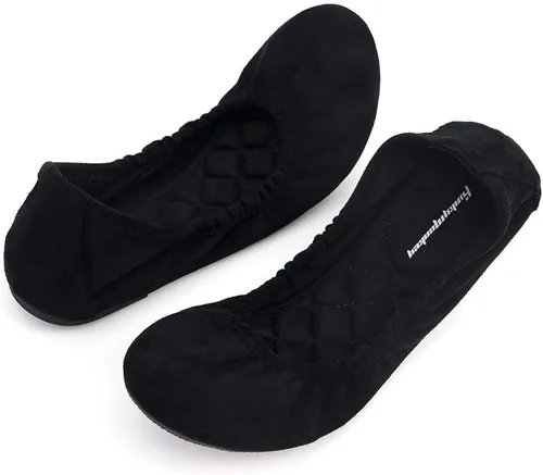 Vista 7 de FUNKYMONKEY Zapatos planos de ballet suaves y cómodos con punta redonda para mujer