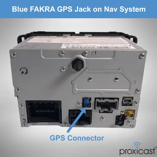 Vista 7 de Proxicast FAKRA - Adaptador de serie C a SMA hembra, color azul señal para GPS y navegación, cables coaxiales de antena SMA (ANT-106-C-SMA)