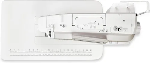 Vista 5 de Elna eXcellence 790 Pro - Máquina de coser y acolchar con construcción de aluminio completa, plataforma sin costuras de 13 pulgadas, velocidad