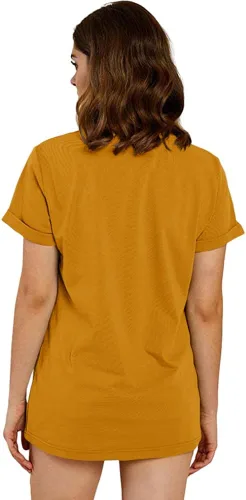 Vista 4 de Cicy Bell - Camiseta de manga corta para mujer, de verano, estampada con lindo gráfico de diente de león