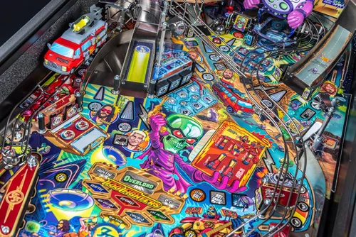 Vista 48 de Stern Pinball Foo Fighters con Insider Connected, Premium Edition Arcade Pinball Machine