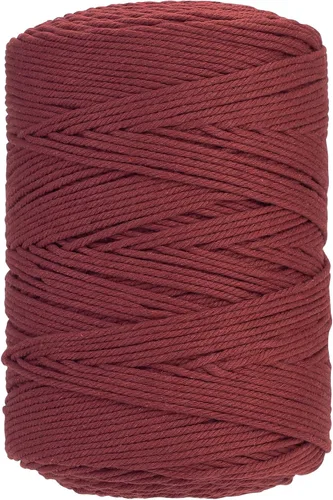 Vista 56 de Cuerda de macramé de 2 mm x 349 metros de cuerda de algodón natural para macramé, cuerda de macramé de color, cuerda de algodón suave, suministros