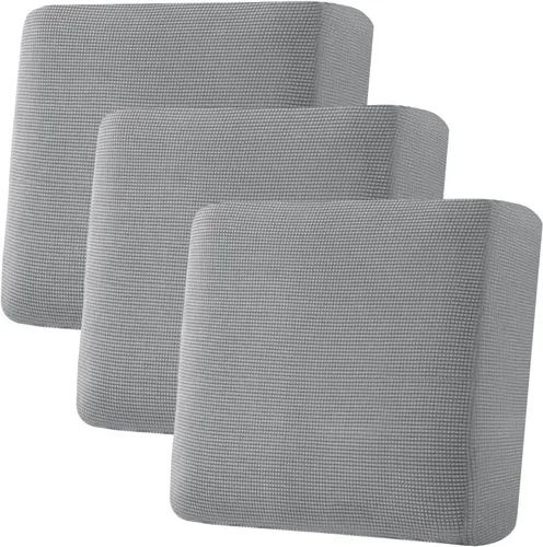 Vista 224 de H.VERSAILTEX Fundas de Cojín de Asiento Individuales Super Elásticas Fundas de Sofá Fundas de Cojín de Sofá Fundas Deslizables Juegos Tela de Sarga