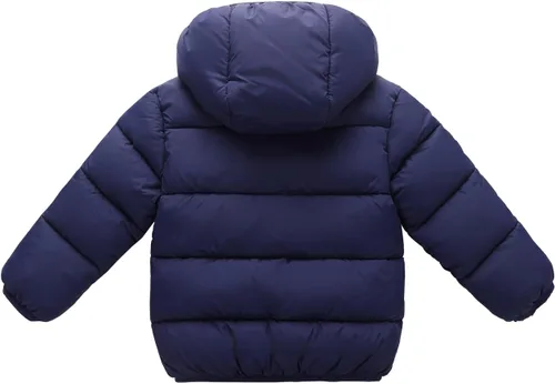Vista 2 de Chaqueta acolchada acolchada para bebé niño y niña, abrigo cálido para invierno y nieve