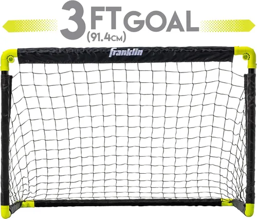 Vista 2 de Franklin Sports Mini Soccer Goal with Ball and Pump