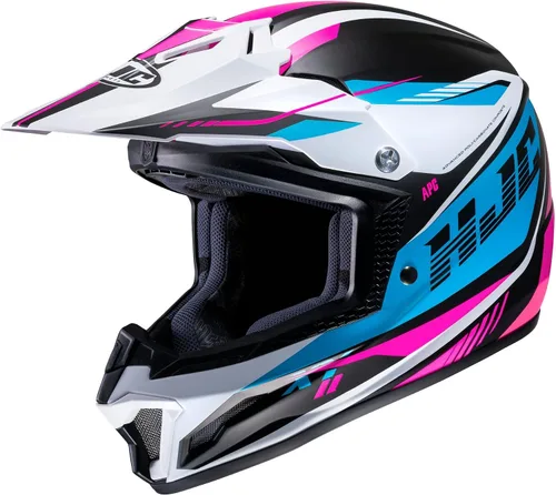 Vista 9 de HJC CL-XY II Drift Off-Road - Casco de motocicleta juvenil, aprobado por DOT (MC1SF, S)