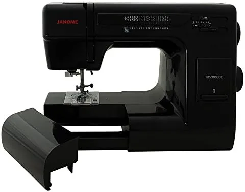 Vista 4 de Janome HD 3000 BE Black Edition con paquete de bonificación exclusivo