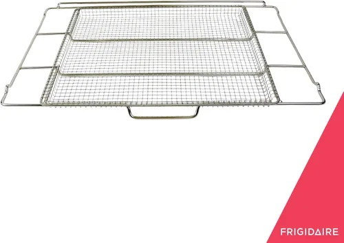 Vista 2 de Frigidaire FRIGPEREAFT ReadyCook - Bandeja de aire para freír de 30 pulgadas con cesta de aire y estante para horno para cocinas Frigidaire y hornos