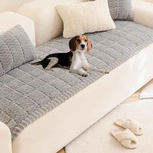 Vista 10 de Tiwwie Funda de sofá para perros, fundas de sofá mullidas para mascotas