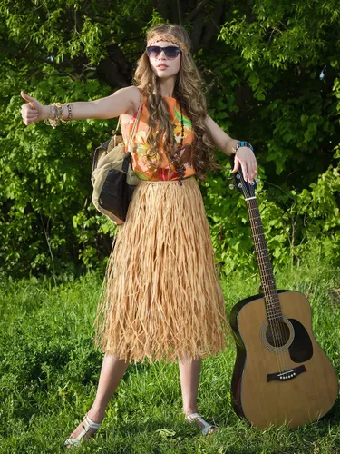 Vista 5 de Giegxin Faldas de hierba de rafia natural, falda tropical Luau Hula para adultos, mujeres y hombres, falda hawaiana para fiesta, disfraz de playa
