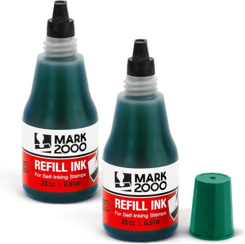 Vista 12 de Mark 2000 Tinta de recarga autoentintada - Negra - 25cc (0.9oz)