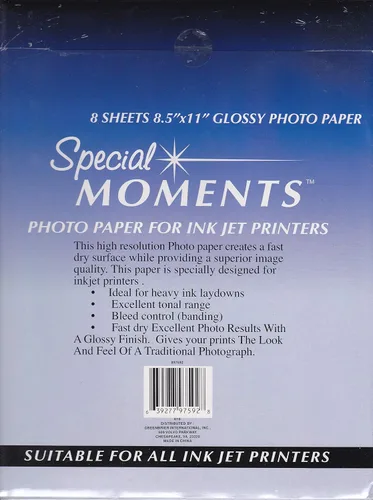 Vista 2 de Special Moments - Papel fotográfico (8 hojas)