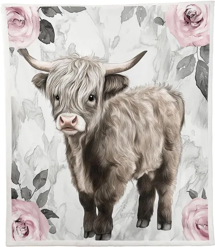 Vista 18 de Erosebridal Manta de franela sherpa de unicornio para niñas, bonito estampado de unicornio, manta de animales mágicos, morado, 40 x 50 pulgadas